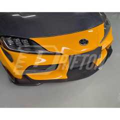 Toms Style Carbon Fiber Front Lip For Toyota Supra MK5 A90 A91 GR 2019-2024