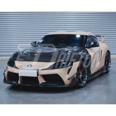CMST Style Carbon Fiber Glass Transparent Hood For Toyota Supra MK5 A90 A91 GR 2019-2024