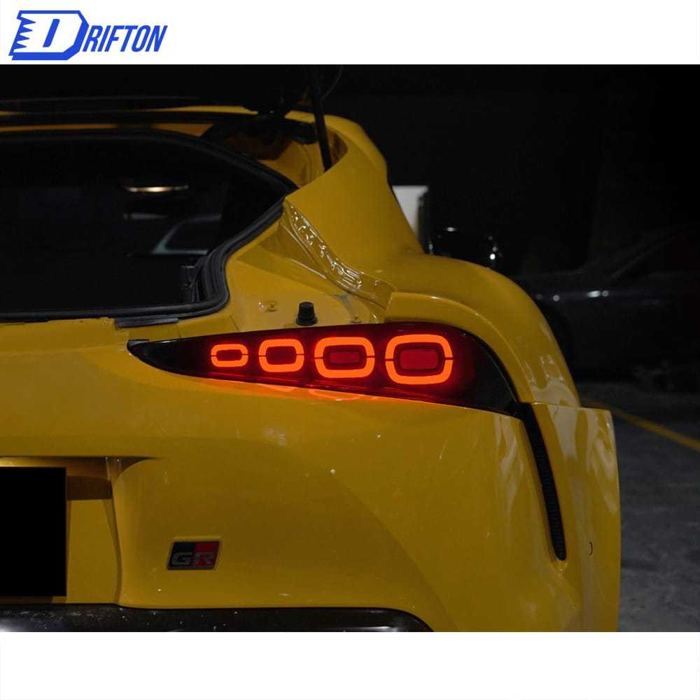 Red Version Tail Light For Toyota Supra MK5 A90 A91 GR 2019-2024