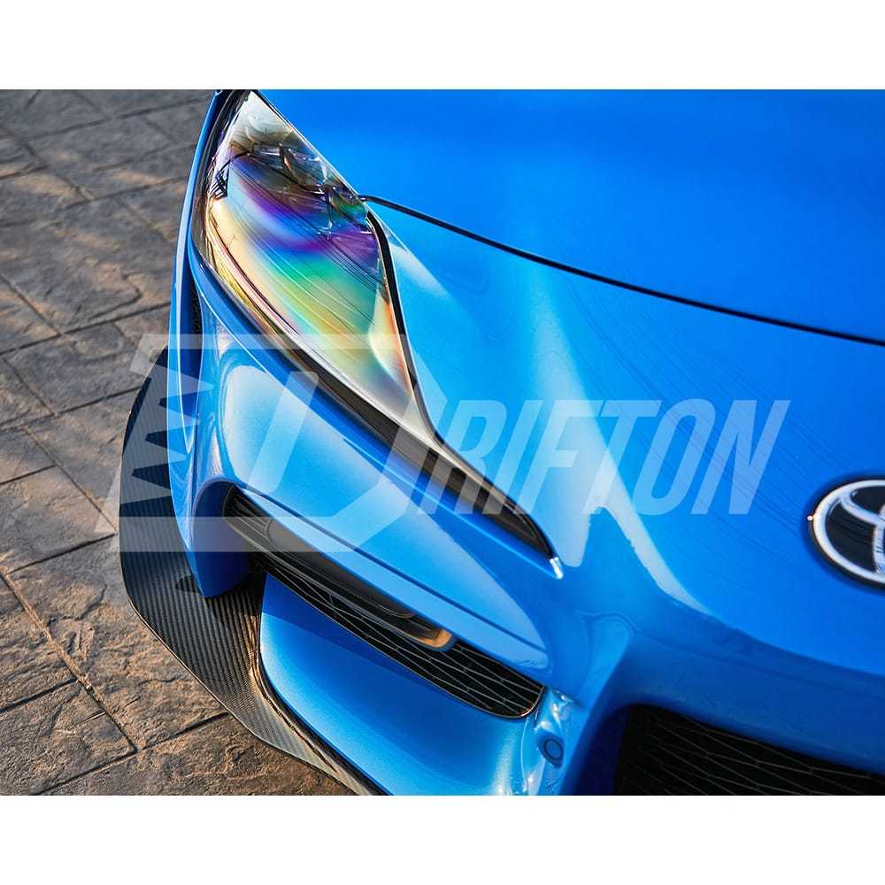 TRD Style Carbon Fiber Front Lip For Toyota Supra MK5 A90 A91 GR 2019-2024