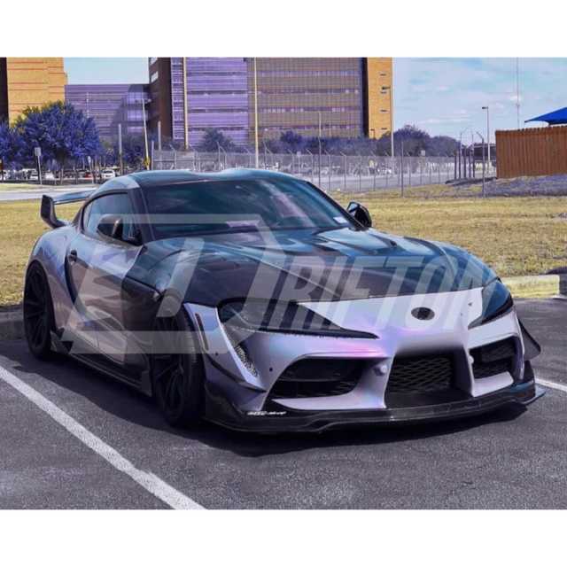 LB Style Carbon Fiber Hood For Toyota Supra MK5 A90 A91 GR 2019-2024