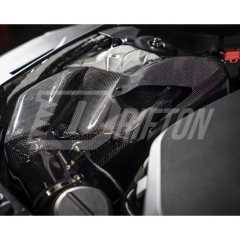 GrupperM Style Dry Carbon Fiber RAM Air System Intake Kit For Toyota Supra MK5 A90 A91 GR B58 2019-2024