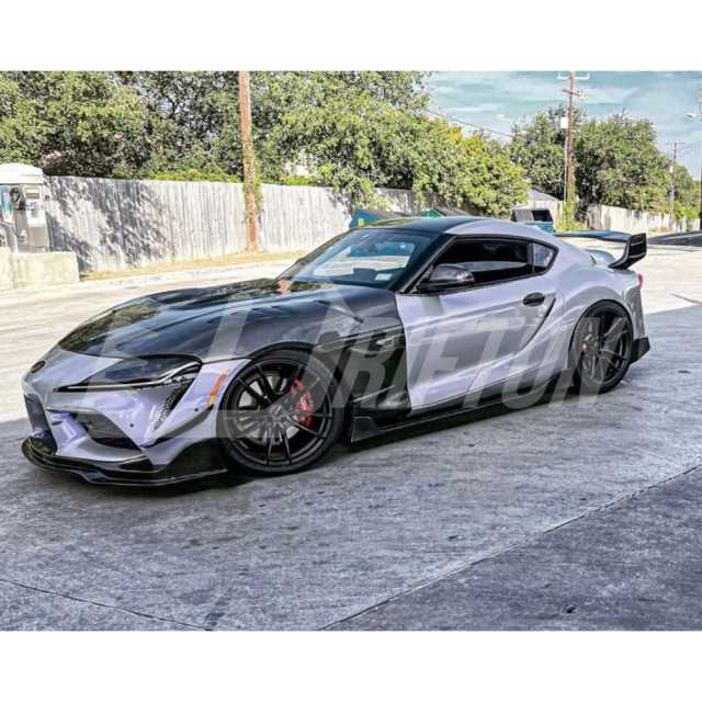 LB Style Carbon Fiber Hood For Toyota Supra MK5 A90 A91 GR 2019-2024