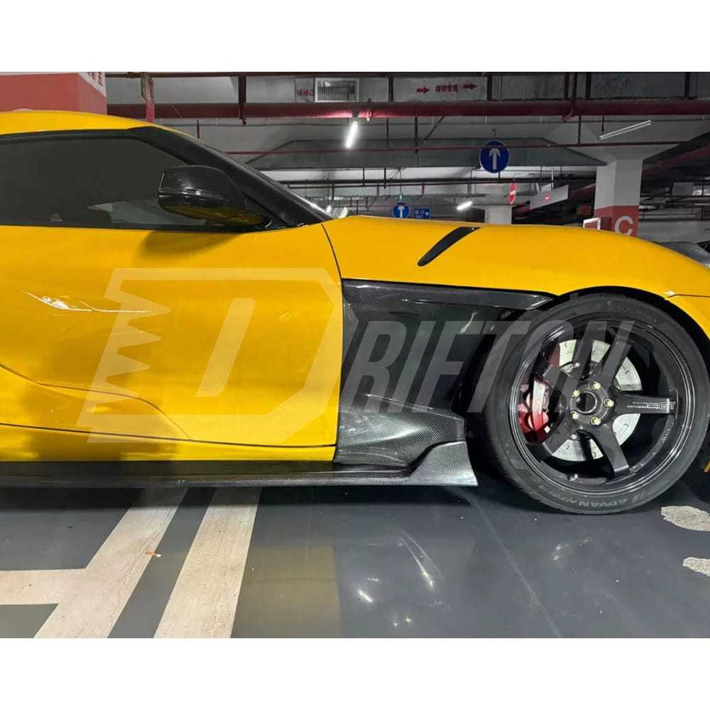 EVS Carbon Fiber Front Fender For Toyota Supra MK5 A90 A91 GR 2019-2024