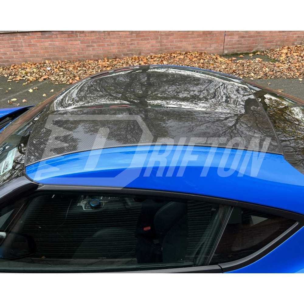 Dry Carbon Fiber Car Roof Skin Cover For Toyota Supra MK5 A90 A91 GR 2019-2024
