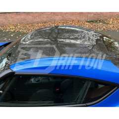 Dry Carbon Fiber Car Roof Skin Cover For Toyota Supra MK5 A90 A91 GR 2019-2024