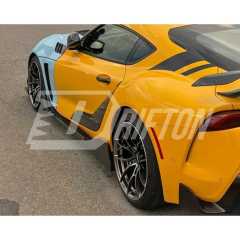 Toms Style Carbon Fiber Side Skirt For Toyota Supra MK5 A90 A91 GR 2019-2024