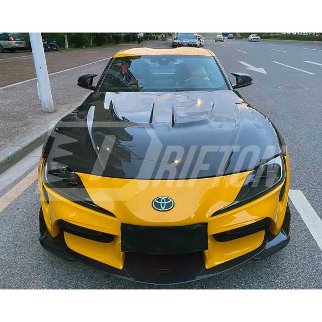 LB Style Carbon Fiber Hood For Toyota Supra MK5 A90 A91 GR 2019-2024