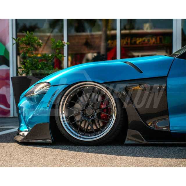EP Style Carbon Fiber Front Fender For Toyota Supra MK5 A90 A91 GR 2019-2024
