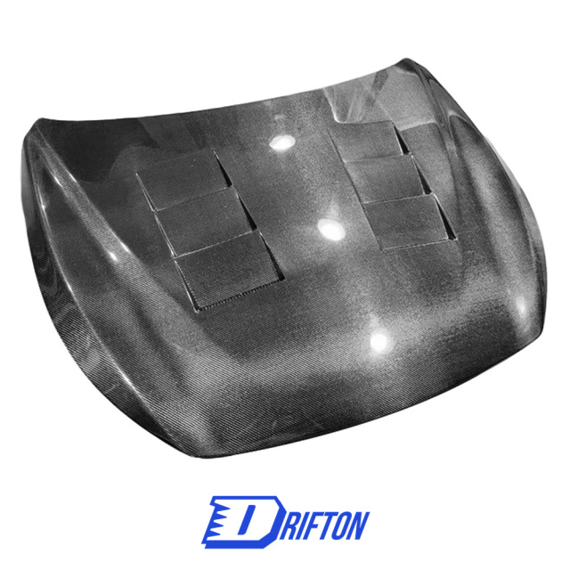 Vents Style Carbon Fiber Engine Hood For INFINITI Q50 2013-2024
