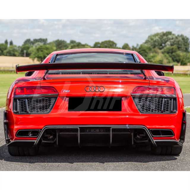 Performance Style Dry Carbon Fiber Rear Diffuser For Audi R8 2016-2019