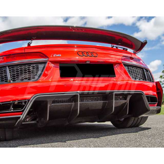Performance Style Dry Carbon Fiber Rear Diffuser For Audi R8 2016-2019