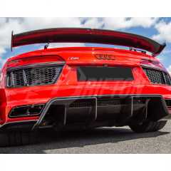 Performance Style Dry Carbon Fiber Rear Spoiler GT Wing For Audi R8 2016-2024