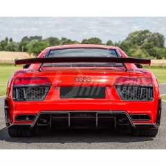 Performance Style Dry Carbon Fiber Rear Spoiler GT Wing For Audi R8 2016-2024