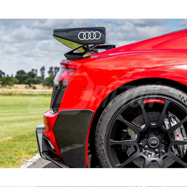 Performance Style Dry Carbon Fiber Rear Spoiler GT Wing For Audi R8 2016-2024