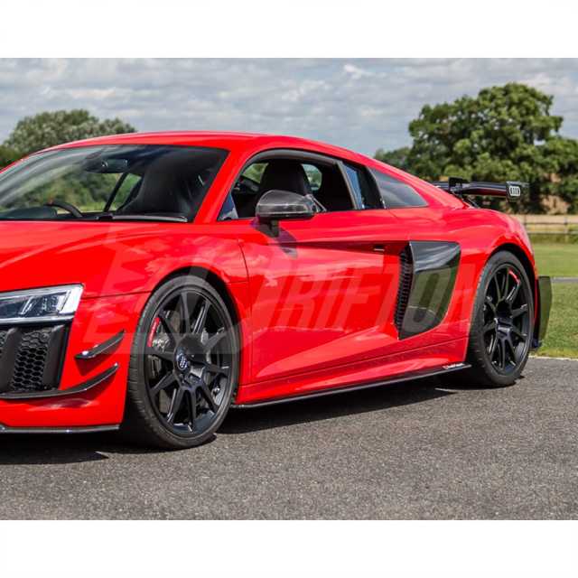 Performance Style Dry Carbon Fiber Side Skirt For Audi R8 2016-2019