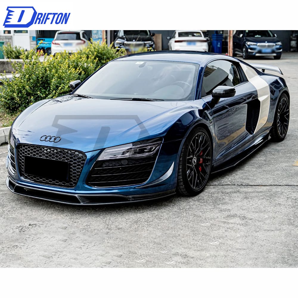 OKing Style Carbon Fiber Canards For Audi R8 2007-2015