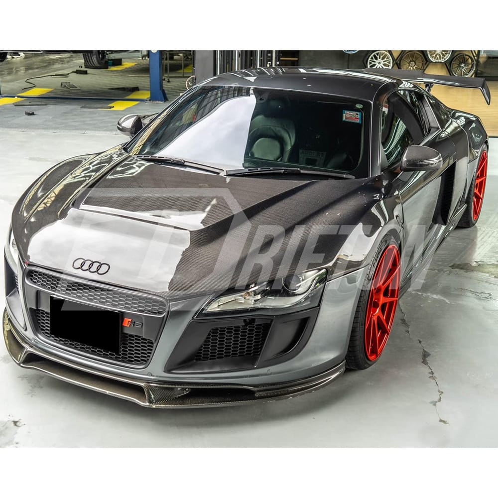 PPI Style Carbon Fiber Hood For Audi R8 2007-2015