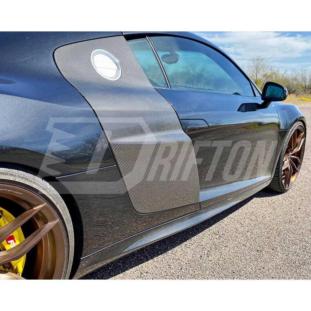 Carbon Fiber Side Blade Door Panel For Audi R8 V10 2007-2015