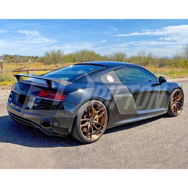 Carbon Fiber Side Blade Door Panel For Audi R8 V10 2007-2015