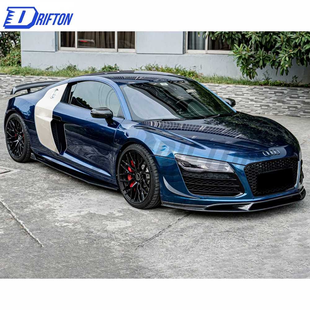 Drifton Style Carbon Fiber Canards For Audi R8 2007-2015