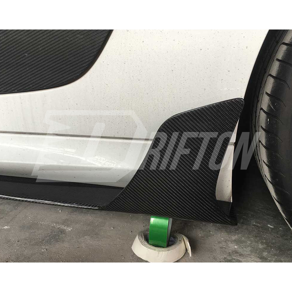 Drifton Style Carbon Fiber Side Skirt For Audi R8 2007-2015