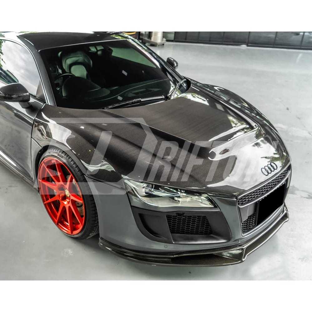 PPI Style Carbon Fiber Hood For Audi R8 2007-2015