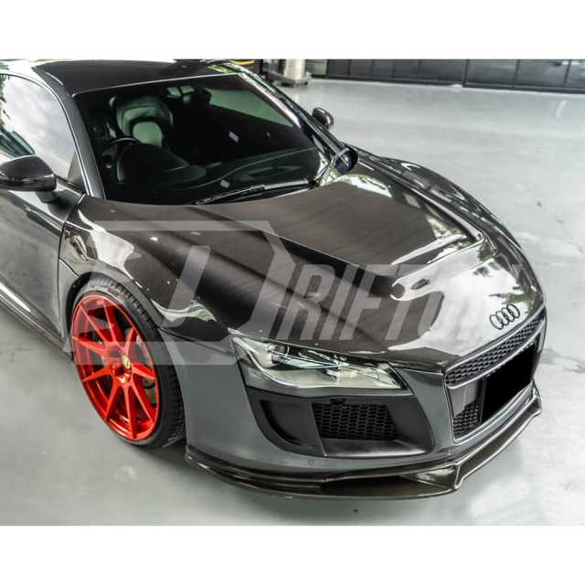PPI Style Carbon Fiber Hood For Audi R8 2007-2015