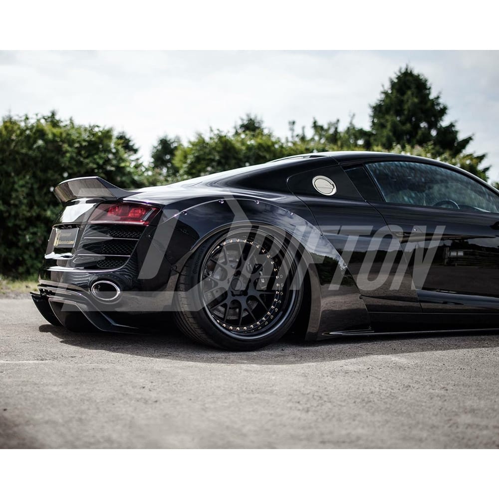 Artisan Spirit Style Carbon Fiber Rear Diffuser For Audi R8 V10 2007-2015