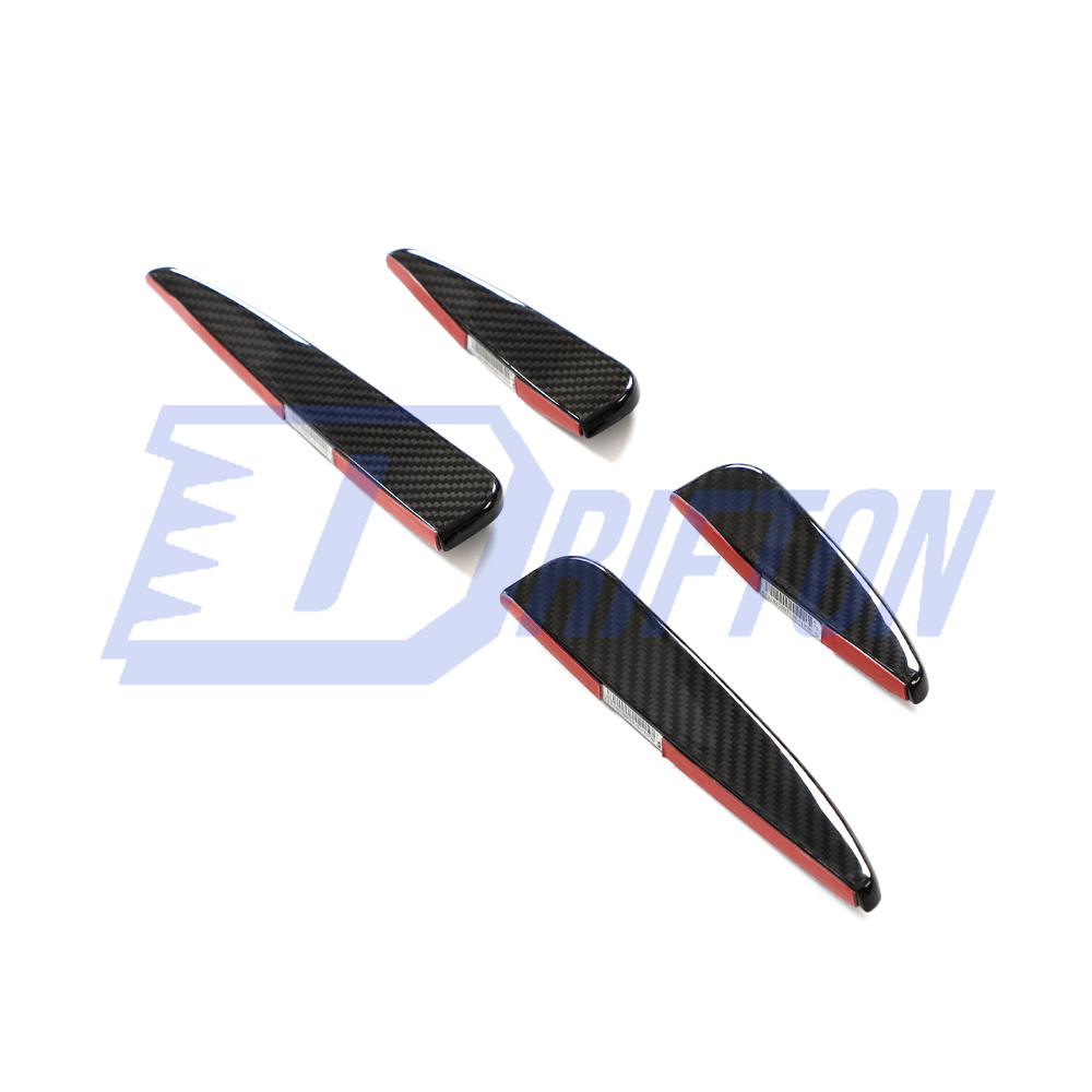 Capristo Style Dry Carbon Fiber Front Canards For Audi R8 2020-2024
