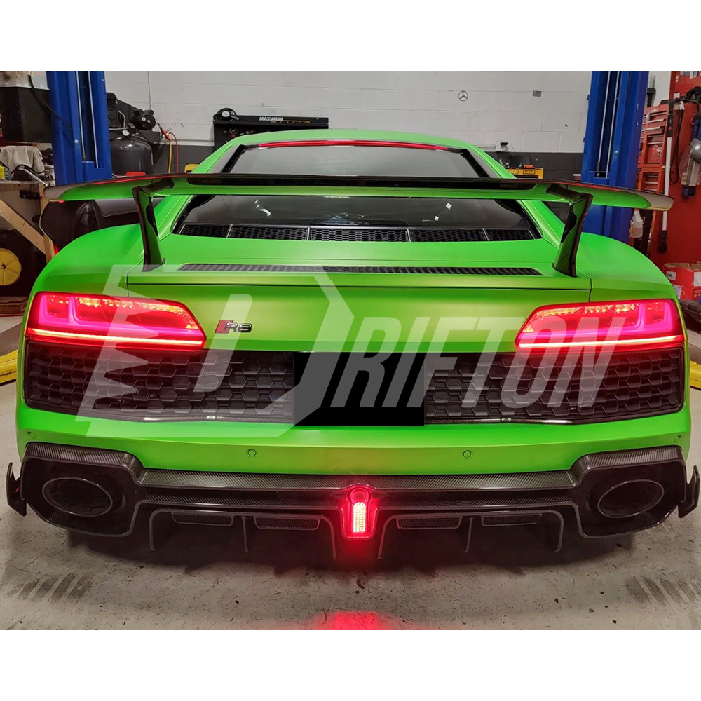 Capristo Style Dry Carbon Fiber Front Canards For Audi R8 2020-2024