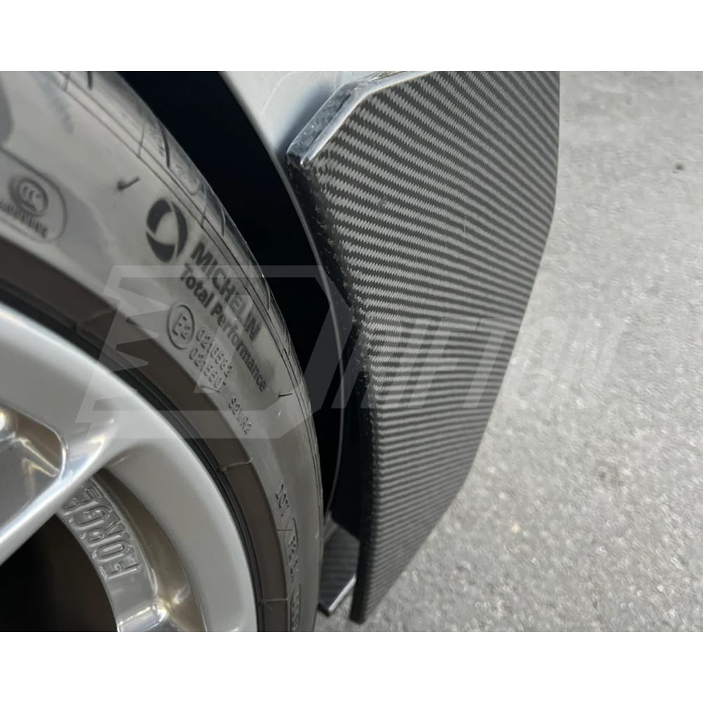 Carbon Fiber Rear Bumper Side Vent Spats For Audi R8 V10 2016-2019