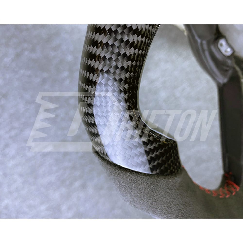 Customize Carbon Fiber Alcantara Steering Wheel For Audi R8 2016-2024