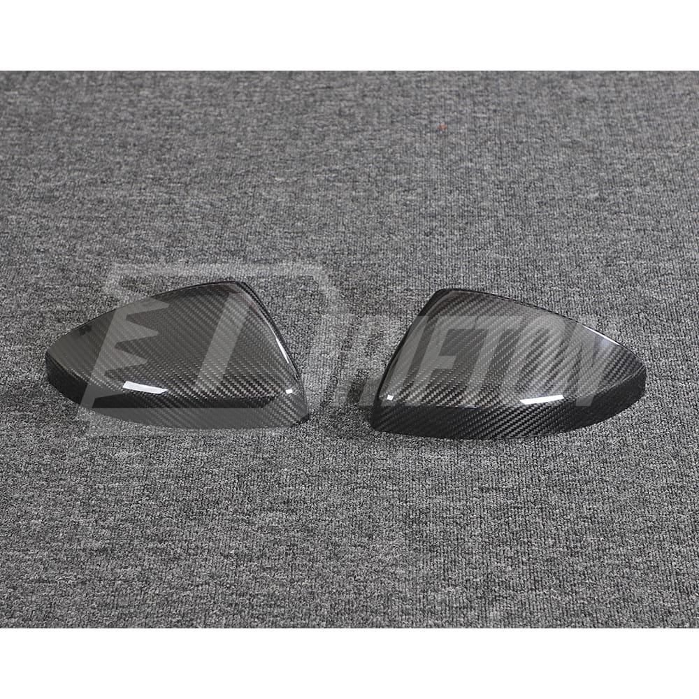 Dry Carbon Fiber Replacement Mirror Cover For Audi R8 2016-2024