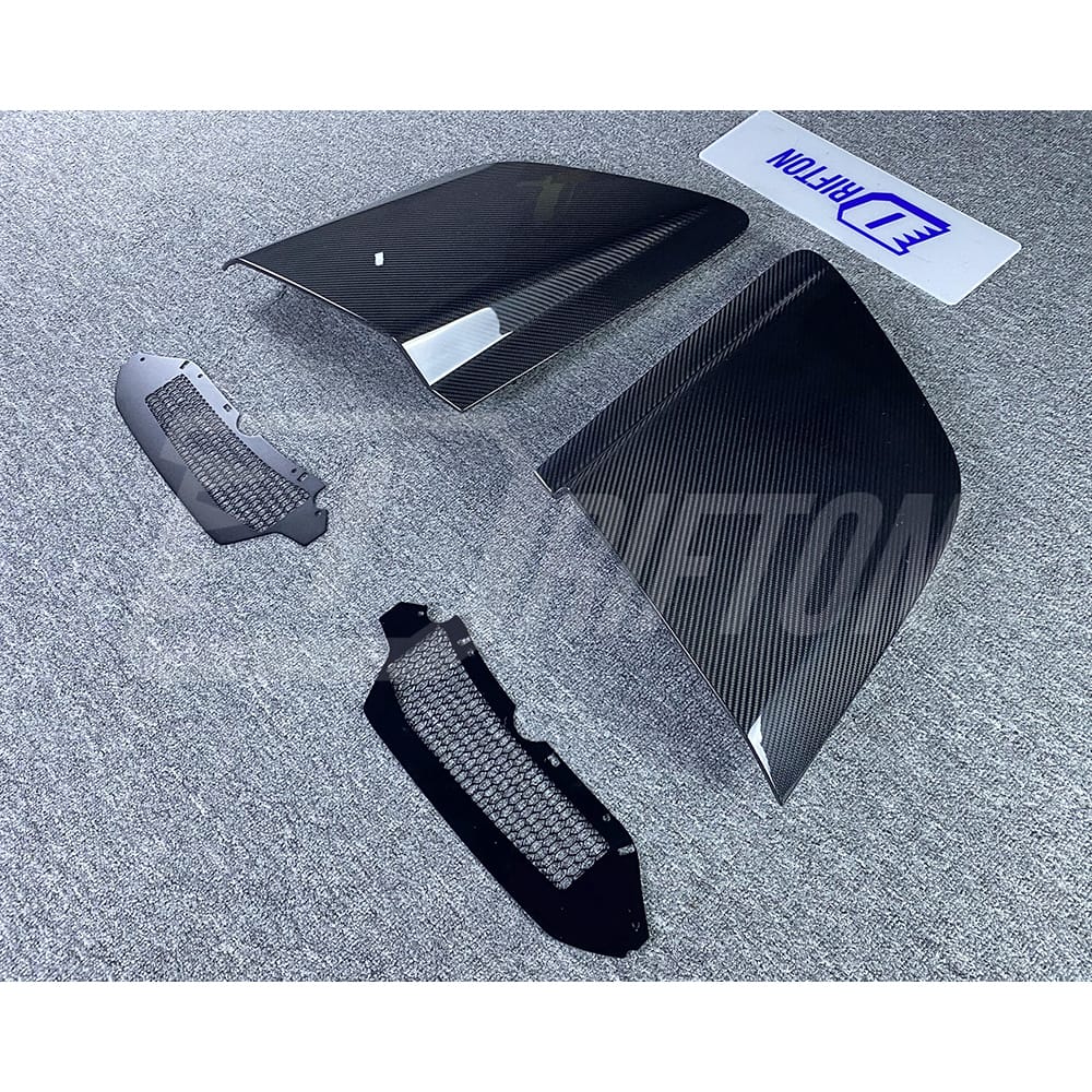 GT4 LMS Style Dry Carbon Fiber Side Blade For Audi R8 2016-2024