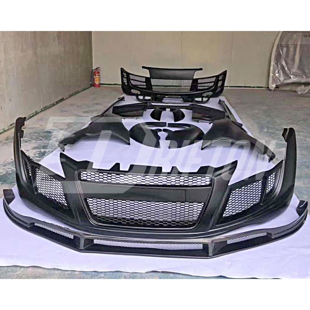  PPI Style Glass Fiber Wide Body Kit For Audi R8 2007-2015