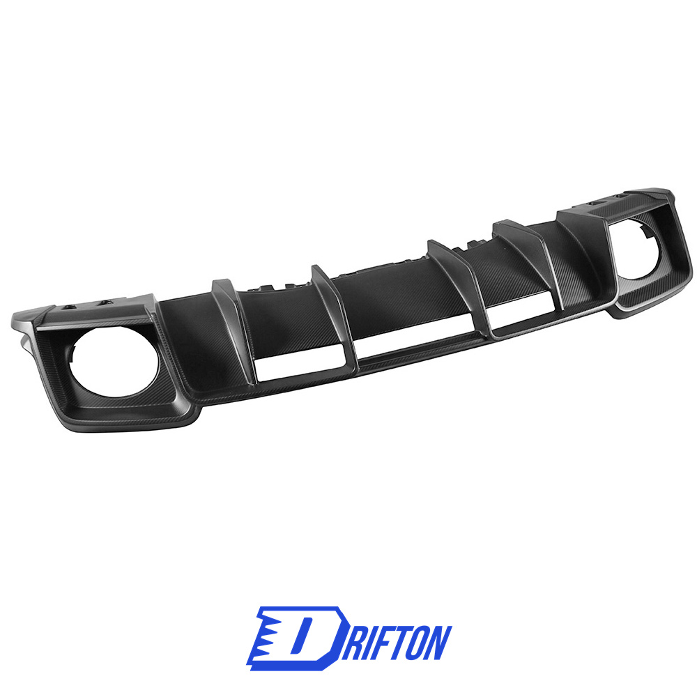 Paktechz Style Dry Carbon Fiber Rear Diffuser For Audi R8 2020-2024