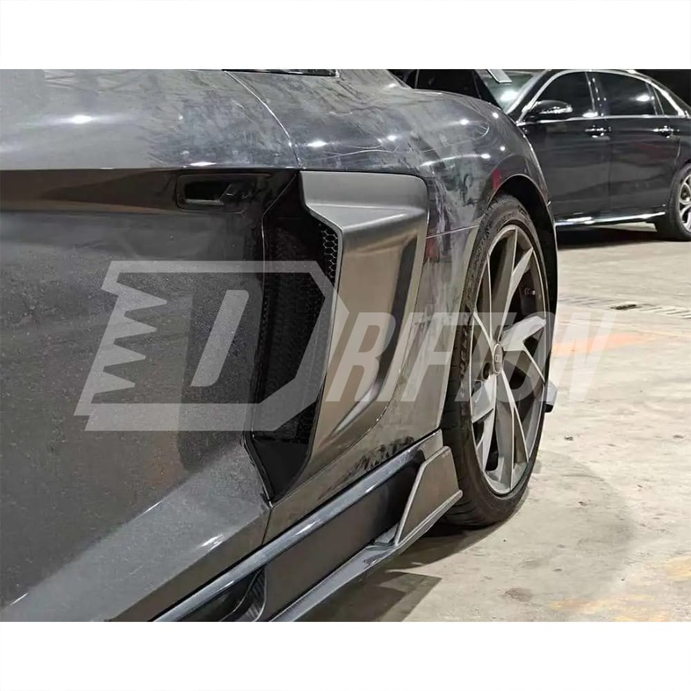 Paktechz Style Dry Carbon Fiber Rear Diffuser For Audi R8 2020-2024