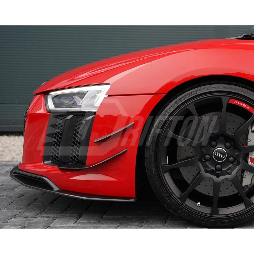 Performance Style Carbon Fiber Front Lip For Audi R8 2016-2019