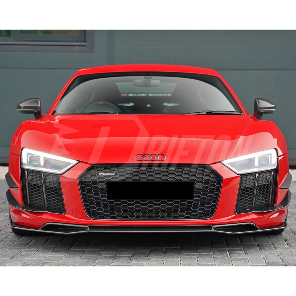 Performance Style Carbon Fiber Front Lip For Audi R8 2016-2019