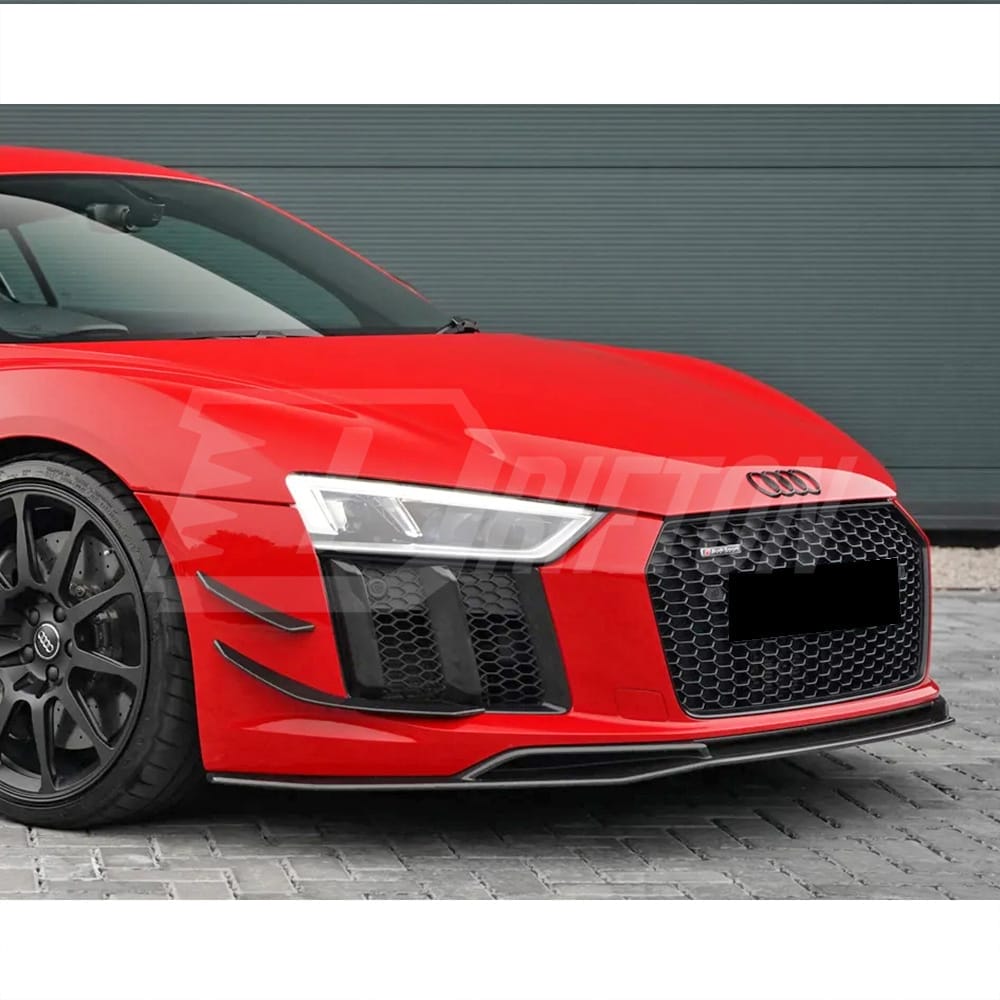 Performance Style Carbon Fiber Front Lip For Audi R8 2016-2019