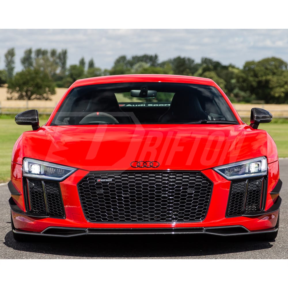Performance Style Dry Carbon Fiber Front lip For Audi R8 2016-2019