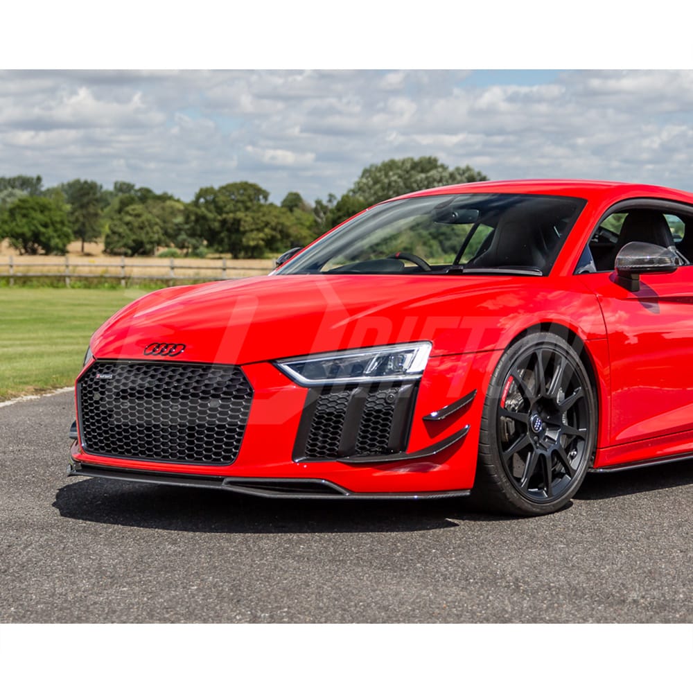 Performance Style Dry Carbon Fiber Front lip For Audi R8 2016-2019