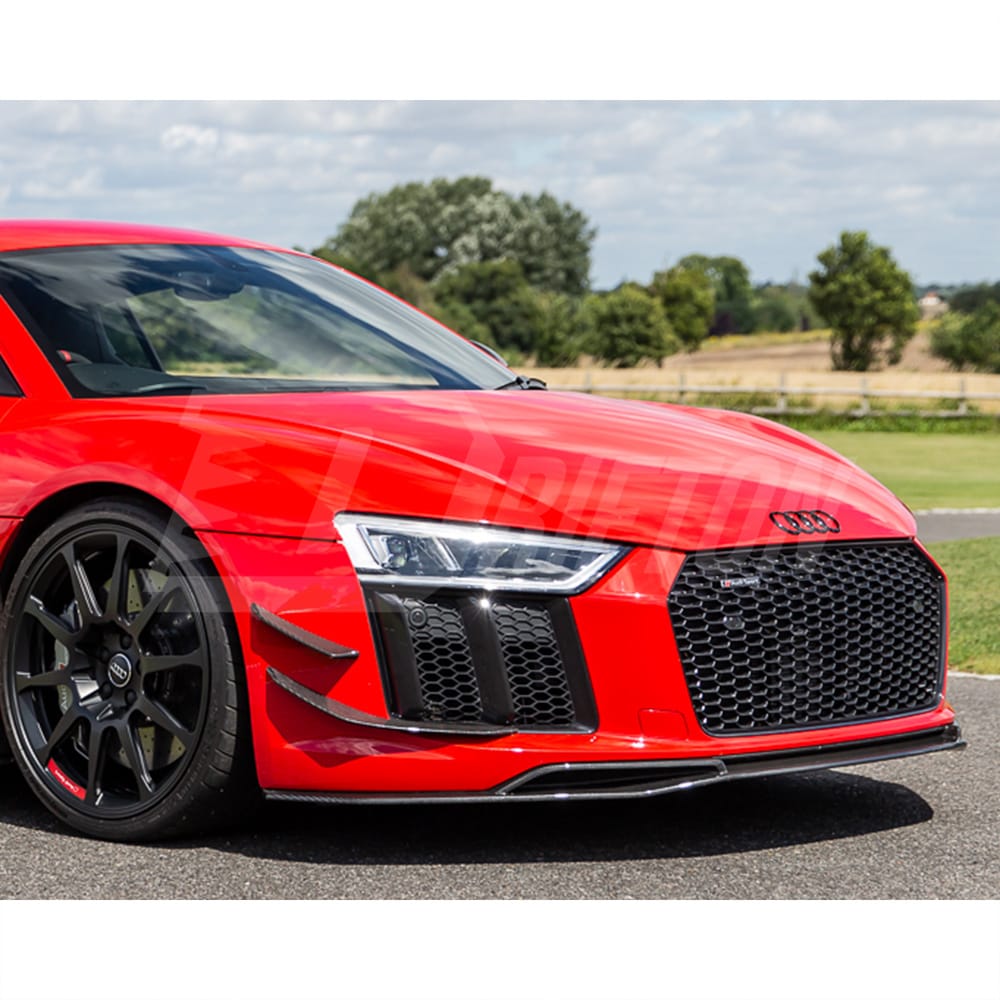 Performance Style Dry Carbon Fiber Front lip For Audi R8 2016-2019