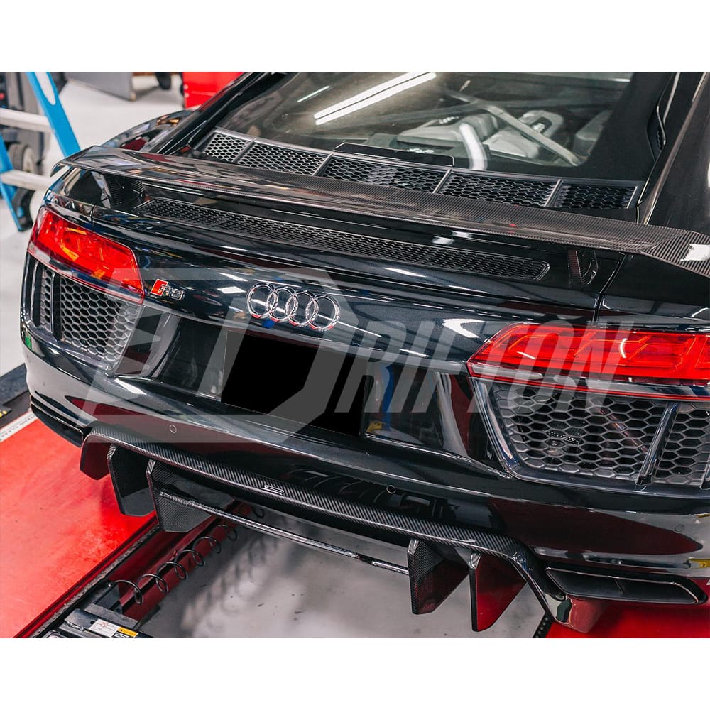 Vorsteiner Style Dry Carbon Fiber Rear Diffuser For Audi R8 2016-2019