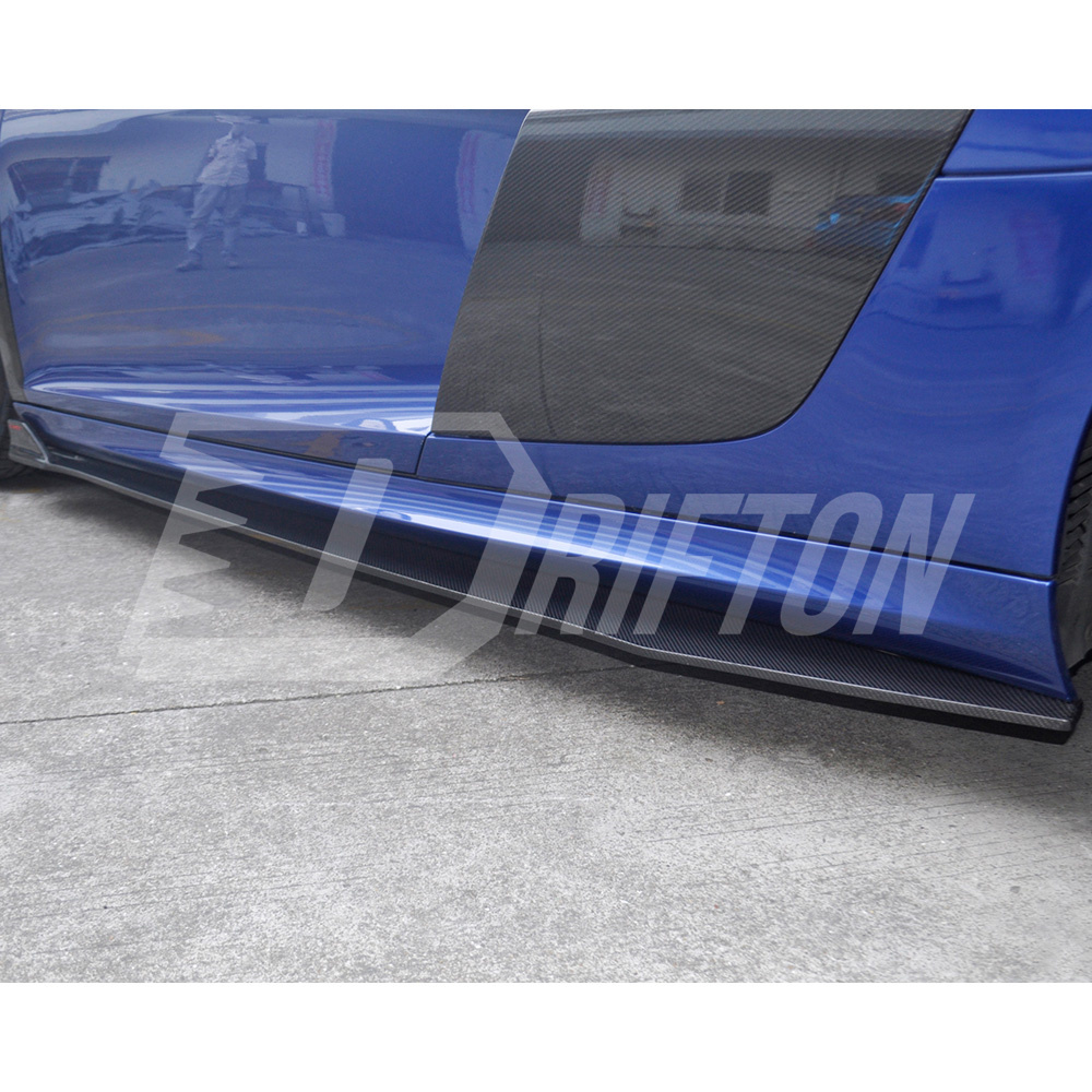 CMST Style Carbon Fiber Side Skirt For Audi R8 V8 V10 2007-2015