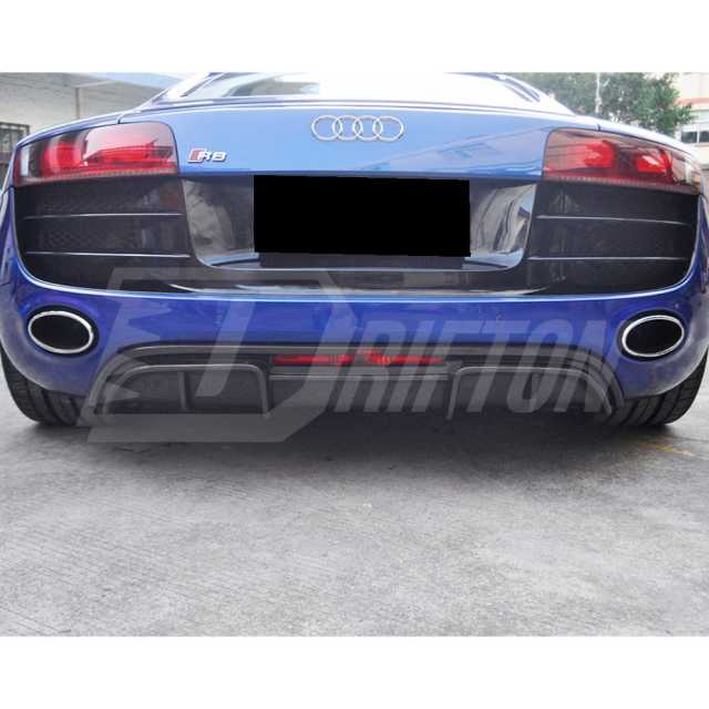 CMST Style Carbon Fiber Rear Diffuser For Audi R8 V8 V10 2007-2015