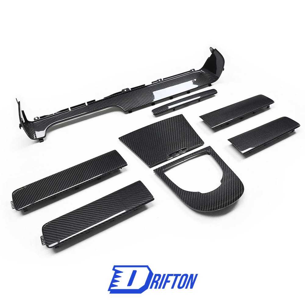 Dry Carbon Fiber Interiors Replacement LHD For Mercedes Benz G-Class W464 G500 AMG G63 2018-2024