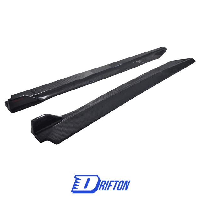 CMST Style Carbon Fiber Side Skirt For Audi R8 V8 V10 2007-2015