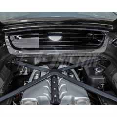 Dry Carbon Fiber Replacement Engine Bay Firewall Panel Cover For Audi R8 2016-2024